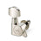 Schaller M6 135 6IL Tuners 18:1 Ratio Nickel 10020120.01.36