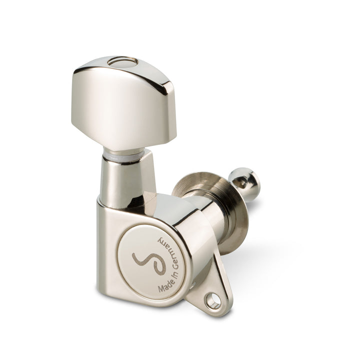 Schaller M6 135 6IL Tuners 18:1 Ratio Nickel 10020120.01.36