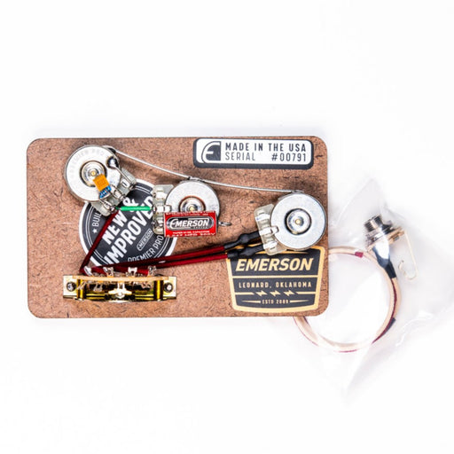 Emerson Custom Blender 5-Way Strat Prewired Kit Premier Pro Pots S5B-PREMIER