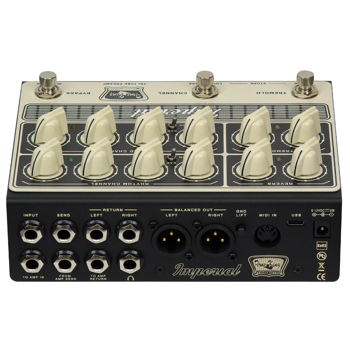 Tone King Imperial Preamp High Voltage Tri-Tube Preamp Pedal