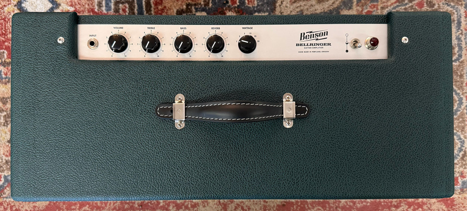Benson Bellringer 1x12 Combo Amplifier Green Tolex