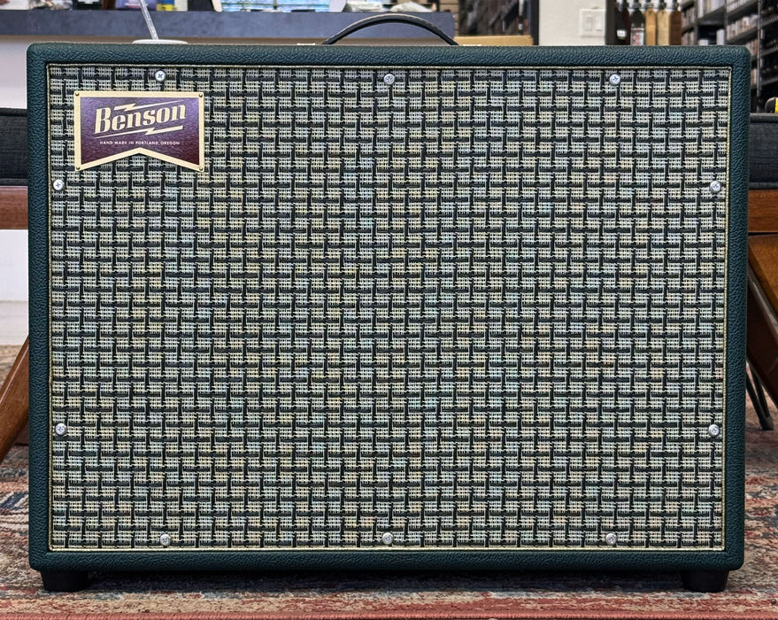 Benson Bellringer 1x12 Combo Amplifier Green Tolex