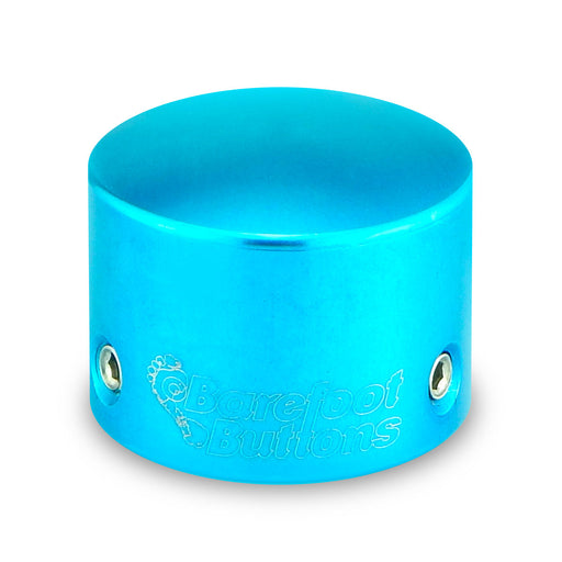 Barefoot Buttons Version 1 Tallboy Light Blue (3/8" 10mm 3PDT Switches)