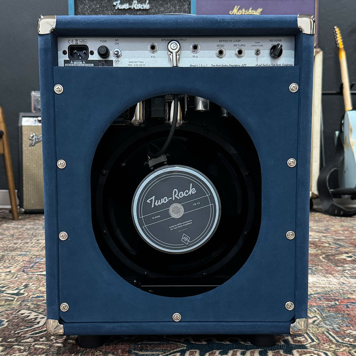 Two-Rock 35w 6L6 Studio Signature Combo Amplifier Blue Suede