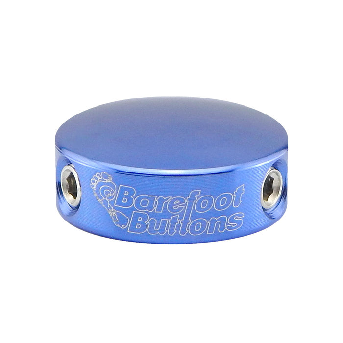 Barefoot Buttons Version 1 (3/8" 10mm 3PDT Switches) Mini Dark Blue
