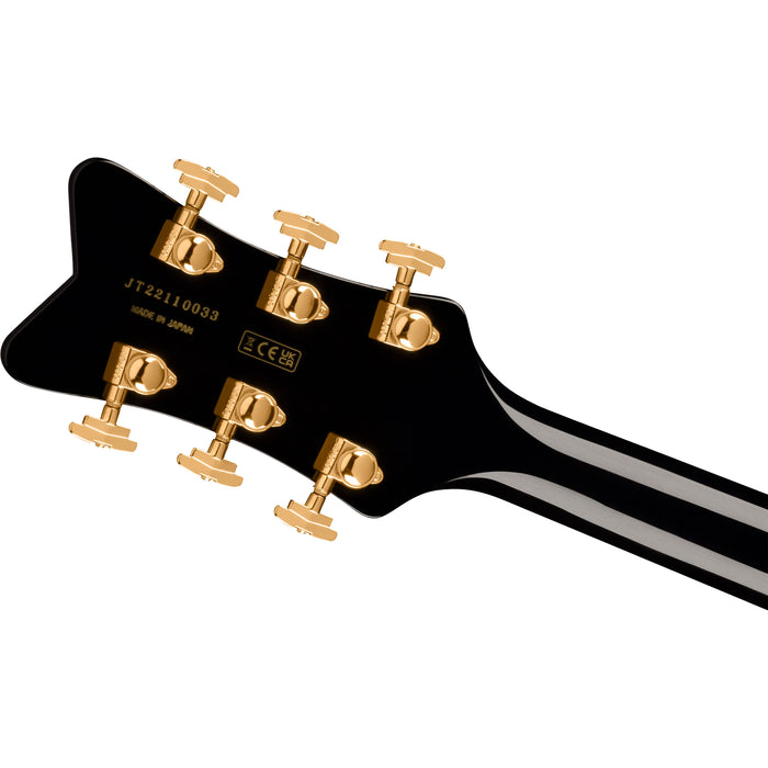 Gretsch G6134TG Limited Edition Black Paisley Penguin Bigsby Ebony Fingerboard 2400549886