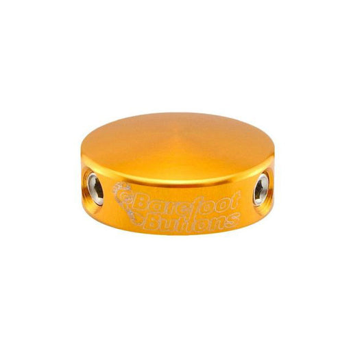 Barefoot Buttons Version 1 (3/8" 10mm 3PDT Switches) Mini Gold