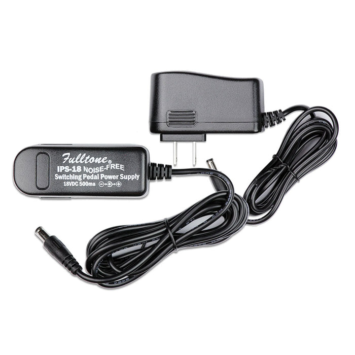 Fulltone IPS-18 18-Volt Worldwide Power Supply 100-240VAC 800mA