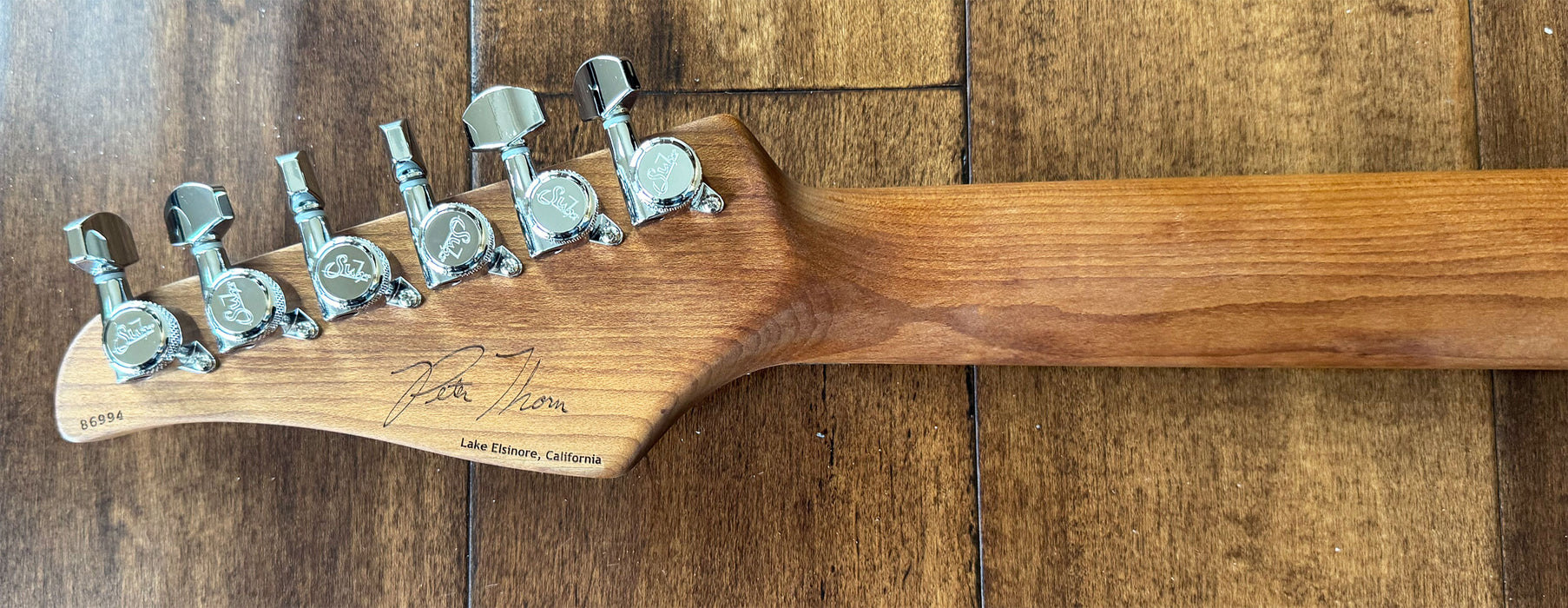 Suhr Pete Thorn Signature Custom HSS Electric Guitar Graphite Metallic 86994