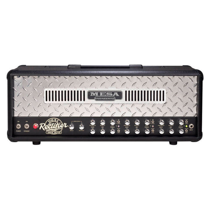 Boogie Dual Rectifier 100-watt Tube Head Black Bronco 2.DR.1.A.LC
