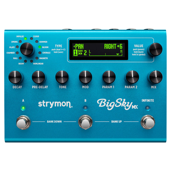 Strymon BigSky MX Next-Generation Reverb Workstation