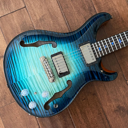 PRS Private Stock Hollowbody II Piezo Macassar Ebony Neck Sub Zero Glow 0361266