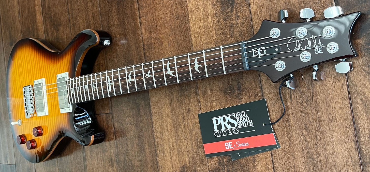PRS SE DGT David Grissom Signature Electric Guitar Bird Inlays DGB22MT