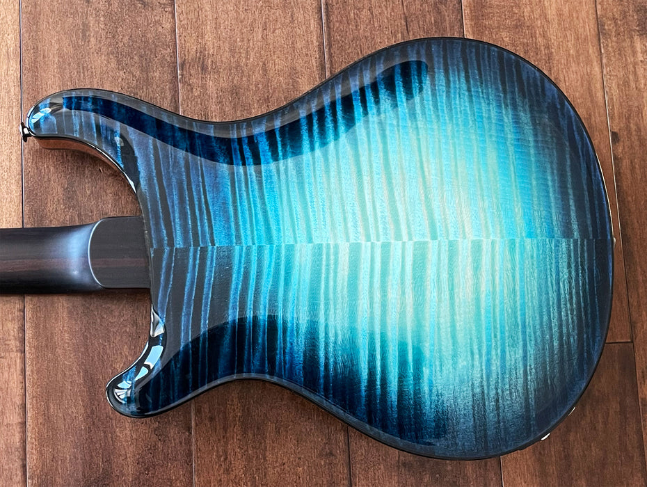 PRS Private Stock Hollowbody II Piezo Macassar Ebony Neck Sub Zero Glow 0361266