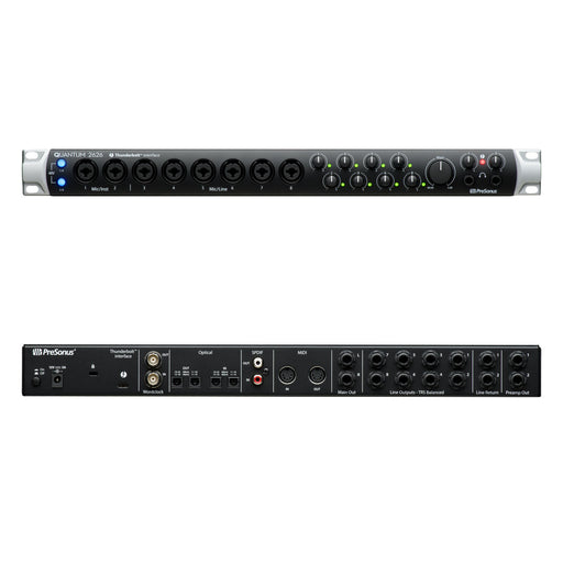 PreSonus Quantum 2626 Thunderbolt 3 Ultra-Low-Latency 2777600102