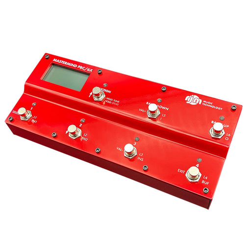 RJM Mastermind Mastermind PBC/6X MIDI Controller Limited Red
