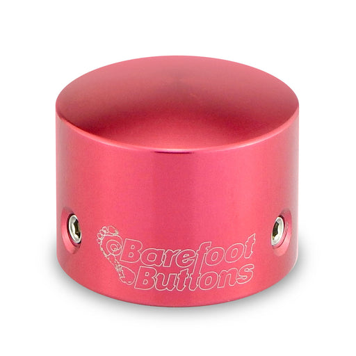 Barefoot Buttons Version 1 Tallboy Red (3/8" 10mm 3PDT Switches)