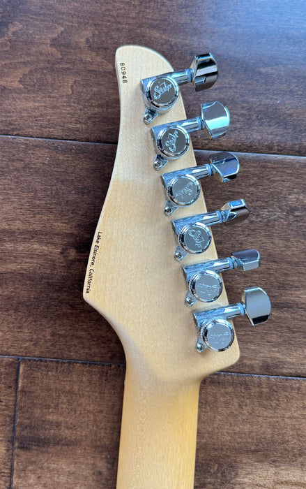 Suhr Custom Classic T Antique Electric Guitar Trans White Maple Neck 80948