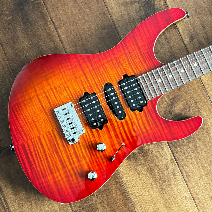 Suhr Modern Plus HSH Fireburst Roasted Maple Pau Ferra Neck 76207