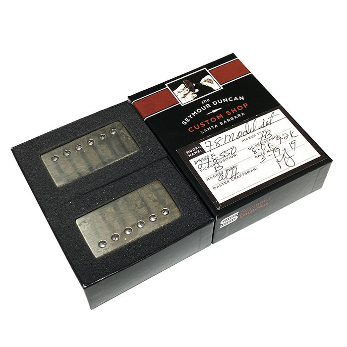 Seymour Duncan Custom Shop ’78 Model 52mm Trembucker Pickup Set Aged Nickel