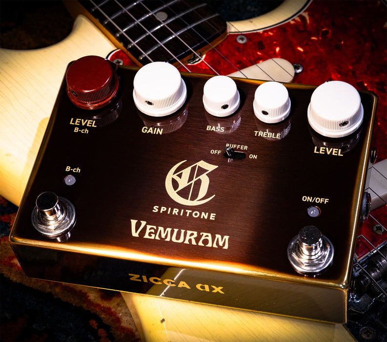 Vemuram Spiritone Char Signature Overdrive Pedal In Stock!