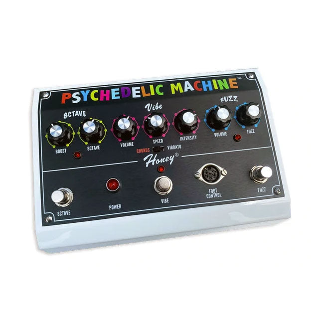 Shin-ei Psychedelic Machine Uni-Vibe Fuzz Face & Octavia Custom White