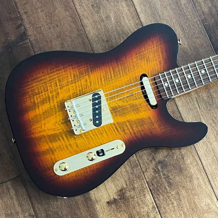 Xotic California Classic XTC-1 Electric Guitar Tiger Eye Burst 2664