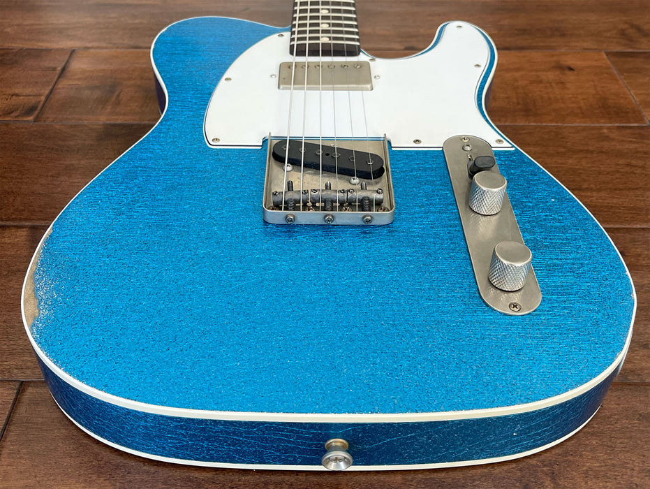 Xotic California Classic XTC-2 Electric Guitar Blue Sparkle 2766