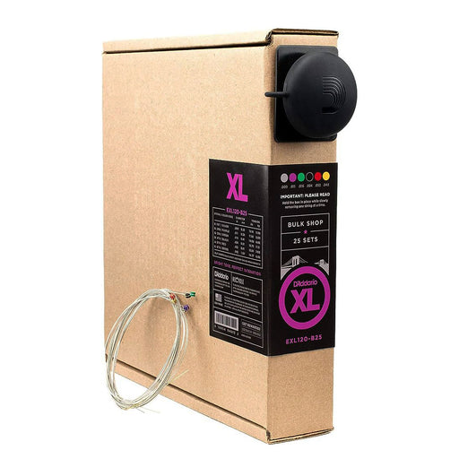 D'Addario EXL120-B25 XL Guitar Strings Bulk 09-42 Gauge (25 Complete Sets)