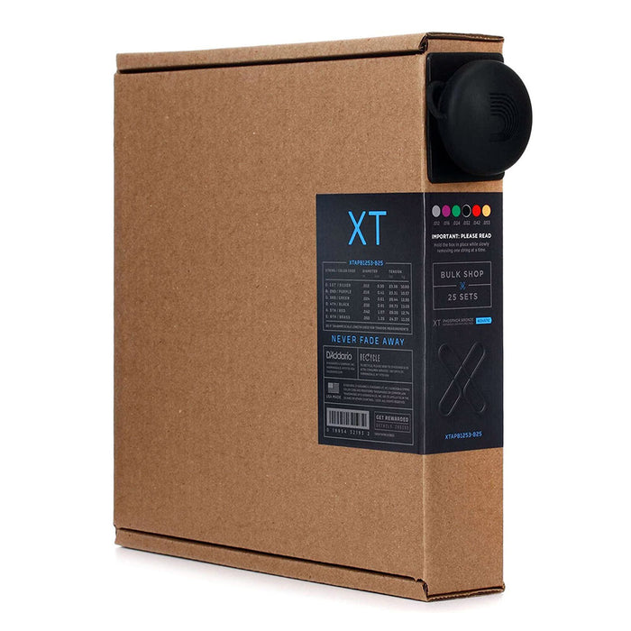 25-Pack! D'Addario XT Acoustic Phosphor Bronze Light 12-53 XTAPB1253-B25
