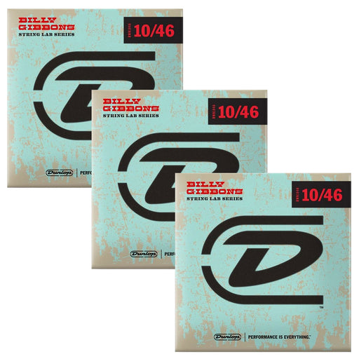 Dunlop (3-Pack) Rev Willy's Billy Gibbons Signature Guitar Strings 10-46