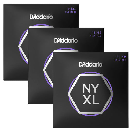 3 Sets! D'Addario NYXL 11-49 Medium Set NYXL1149