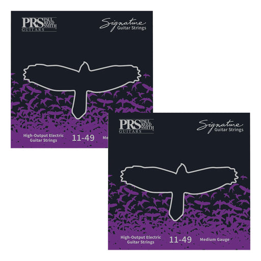 2 Sets! PRS Signature Regular Medium Guitar Strings 11-49 Wound G