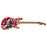 EVH Striped Series Frankie Red/White/Black Relic Electric Guitar 5107900503