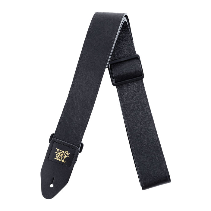 Ernie Ball 2" Tri-Glide Italian Leather Strap Black P04134