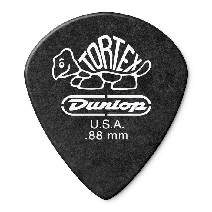 72-Pack! Dunlop Tortex Pitch Black Jazz III Picks .88mm 482R.88