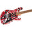 EVH Striped Series Frankie Red/White/Black Relic Electric Guitar 5107900503