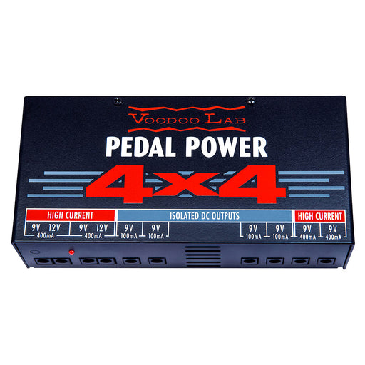 Voodoo Lab Pedal Power 4x4 Audiophile Quality 9 Volt Isolated Supply