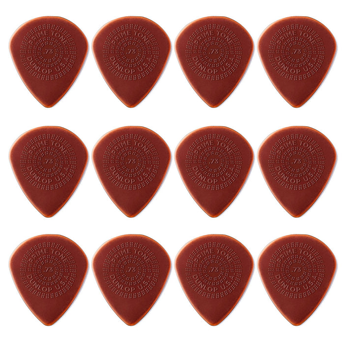 12-Pack! Dunlop Primetone Jazz III XL Grip Pick .73MM 520R.73