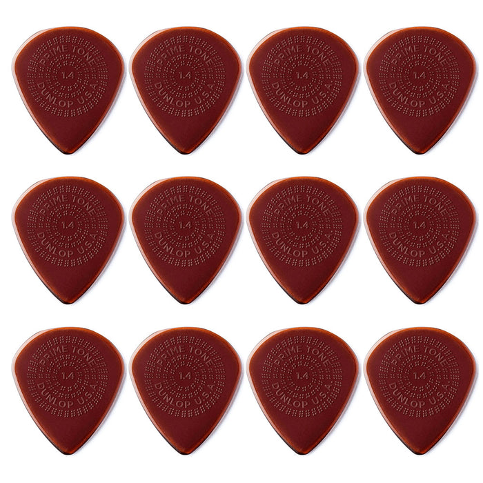 12-Pack! Dunlop Primetone Jazz III XL Grip Pick 1.4MM 520R1.4