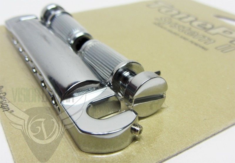 TonePros T1Z-C 8mm Locking Metric Tailpiece Chrome