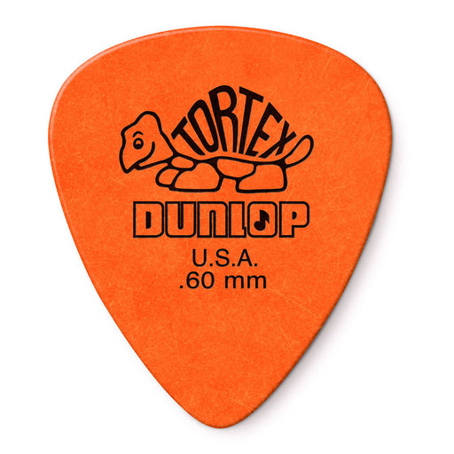 Dunlop 418 Tortex Standard Guitar Picks Orange .60mm 36-Pack 418B.60
