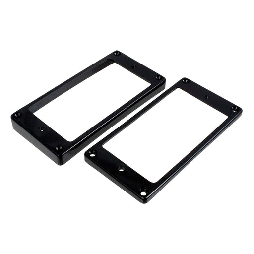 Les Paul Curved Tapered Humbucker Black Pickup Ring Set PC-0733-023
