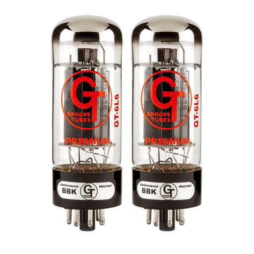 Groove Tubes GT-6L6-S Premium Medium Rated Matched Pair 5550113521