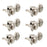 Grover Roto-Grip Rotomatics 502 Series Nickel Locking Tuners 3x3 TK-7935-001