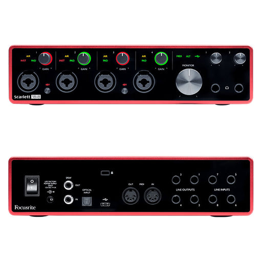 Focusrite Scarlett 18i8 3rd Generation USB Audio Interface