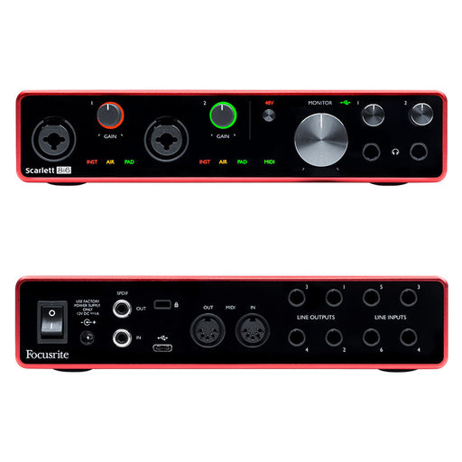 Focusrite Scarlett 8i6 3rd Generation USB Audio Interface