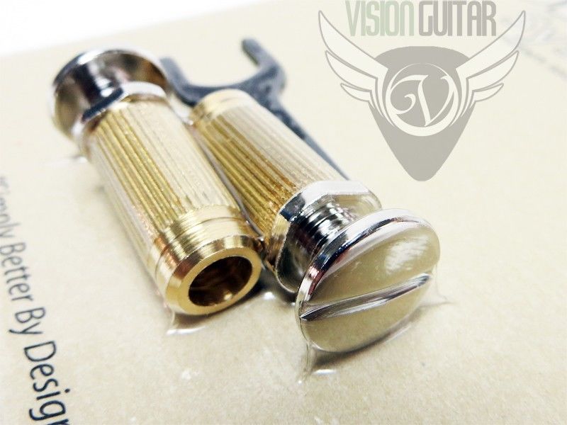 TonePros Large Cap Locking Studs For USA PRS Wraparound Nickel SPRS2-N