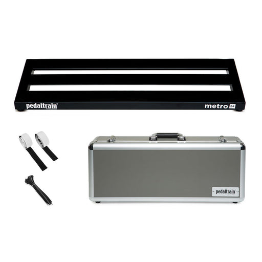PedalTrain PT-M24-HC METRO 24 Pedalboard With Hard Case 24" x 8"