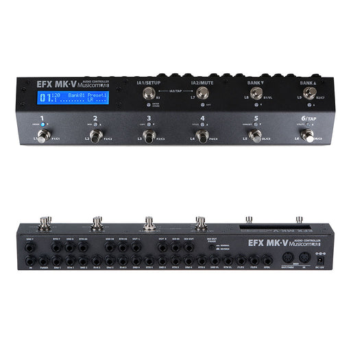 Musicom Lab EFX MK V Pedalboard Controller Switcher